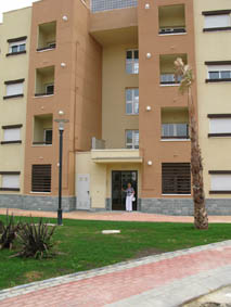Entrance to Block